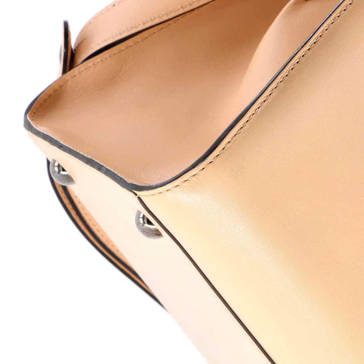 Brillant Top Handle Bag Leather MM - Deep Luxury