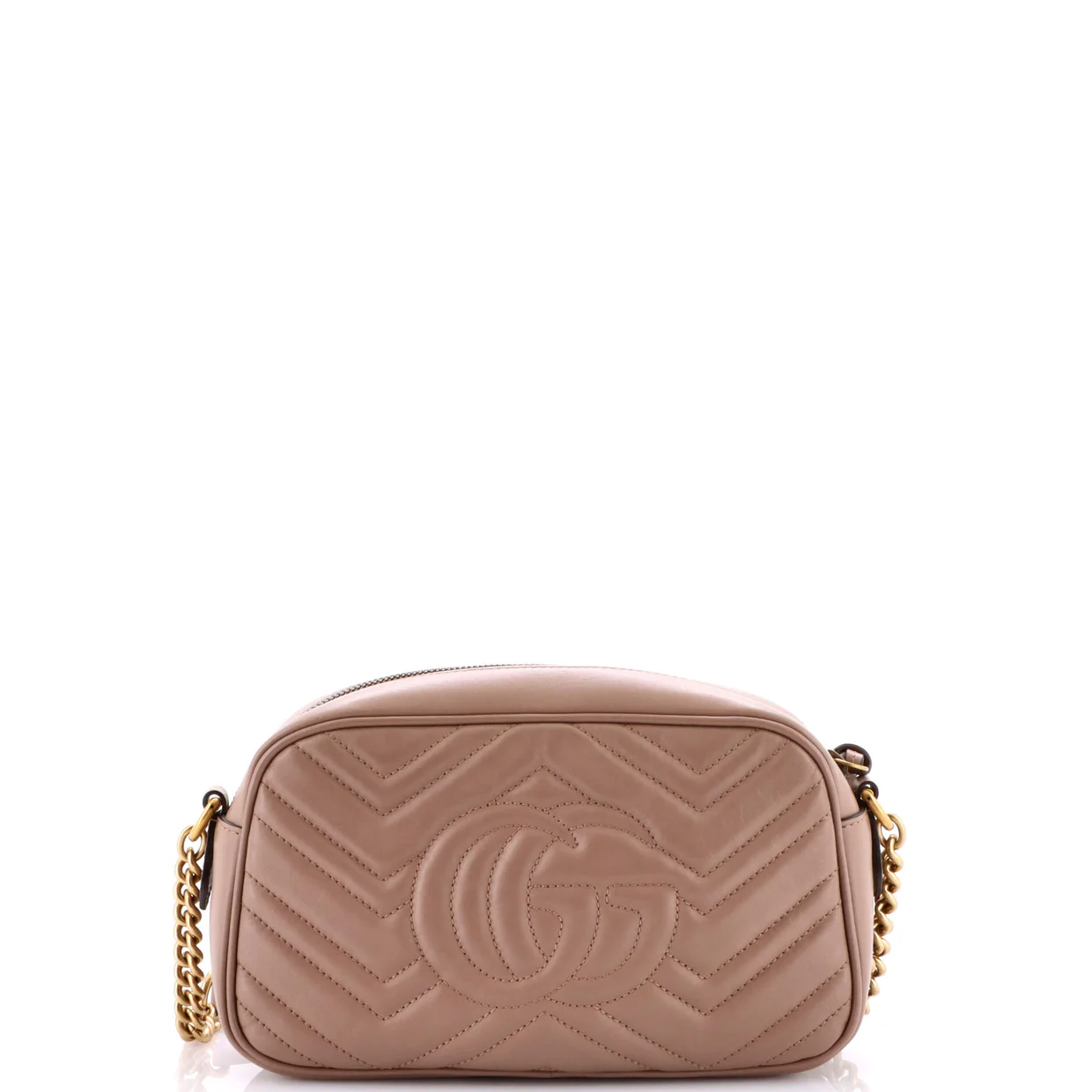 GG Marmont Shoulder Bag Matelasse Leather Small - Deep Luxury