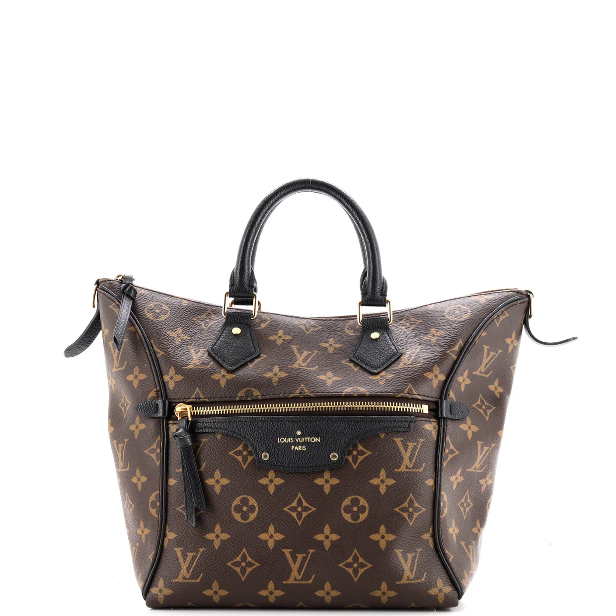 Tournelle Tote Monogram Canvas with Leather PM - Deep Luxury