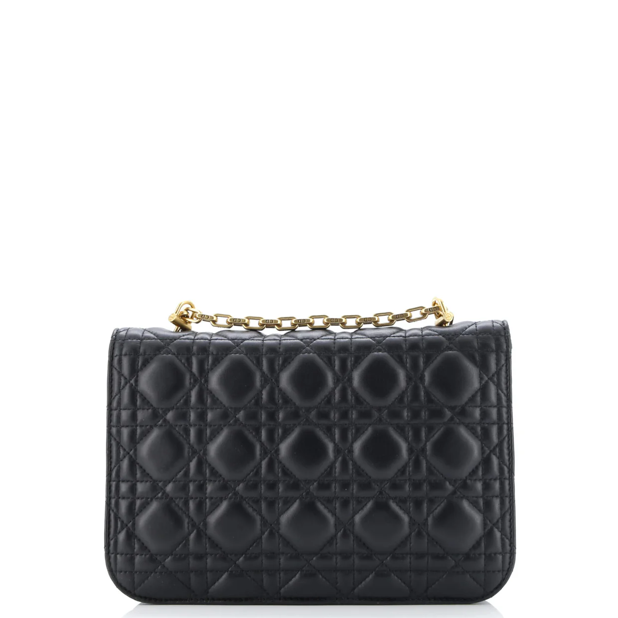 Dioraddict Flap Bag Cannage Quilt Lambskin Medium - Deep Luxury