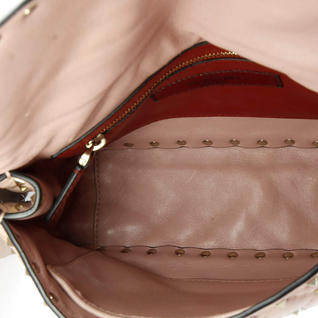 Rockstud Spike Flap Bag Quilted Leather Medium - Deep Luxury