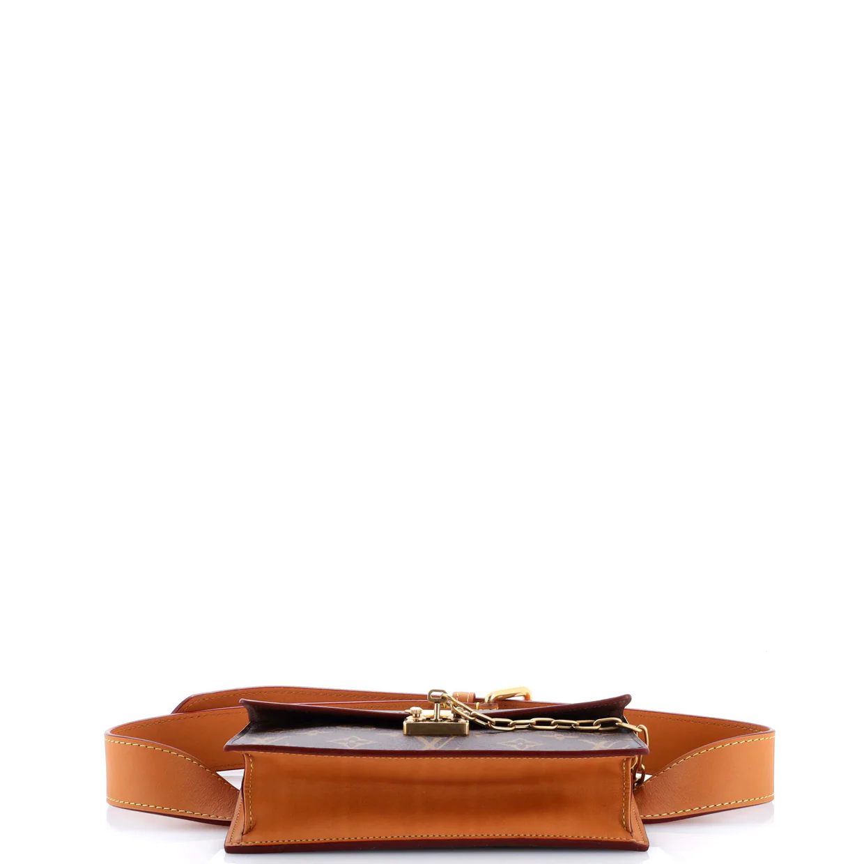 S Lock Belt Pouch Monogram Canvas - Deep Luxury