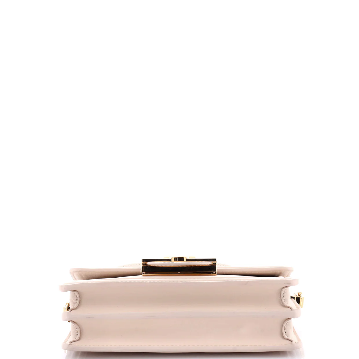 Dauphine Shoulder Bag Leather East West - Deep Luxury