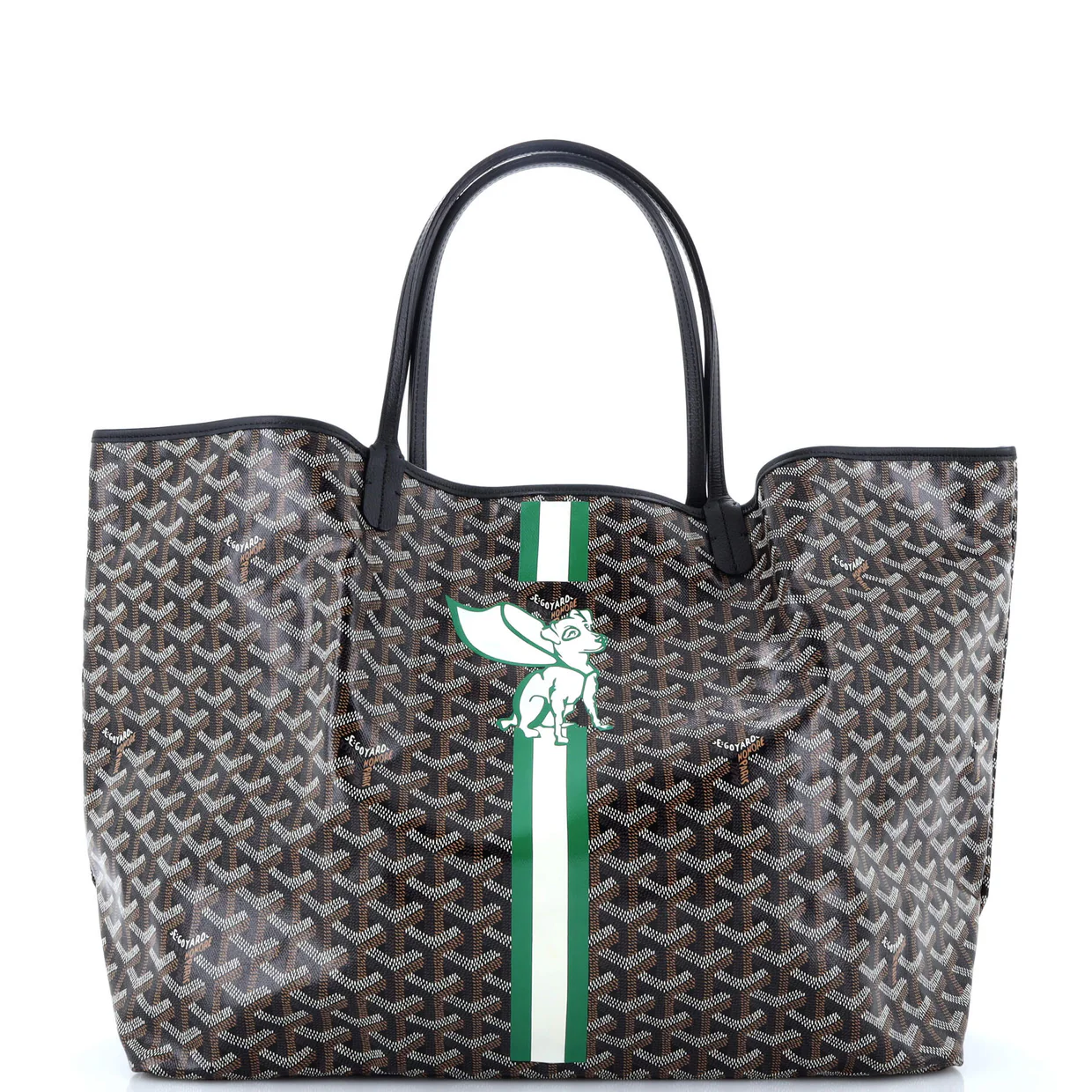 Saint Louis Tote Printed Coated Canvas GM - Deep Luxury