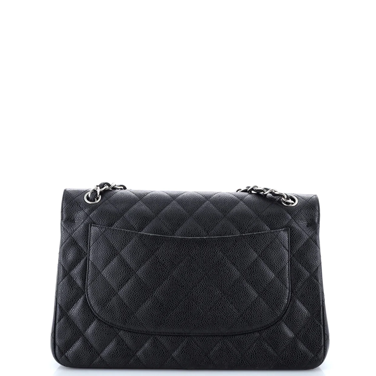 Classic Double Flap Bag Quilted Caviar Jumbo - Deep Luxury