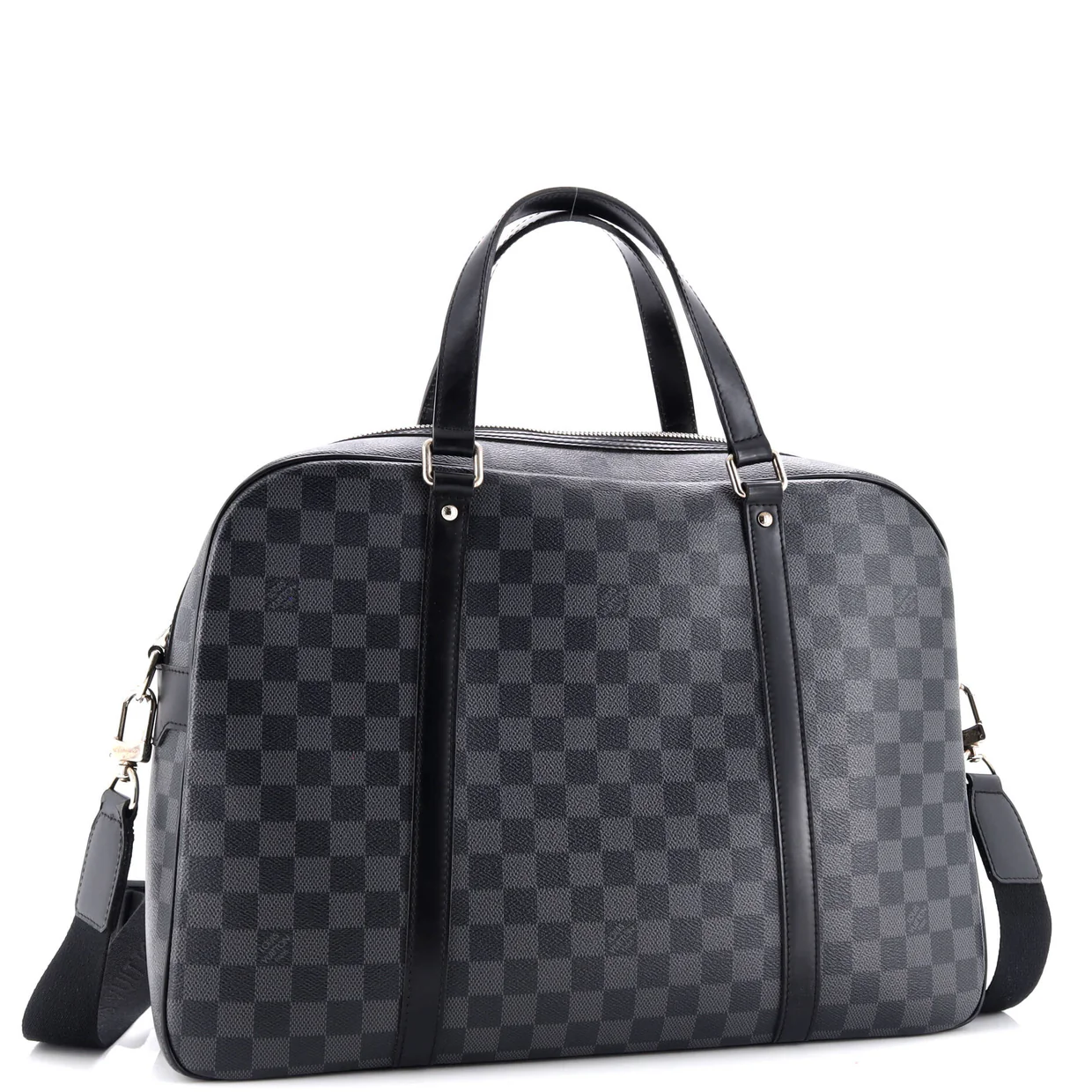 Jorn Briefcase Damier Graphite - Deep Luxury