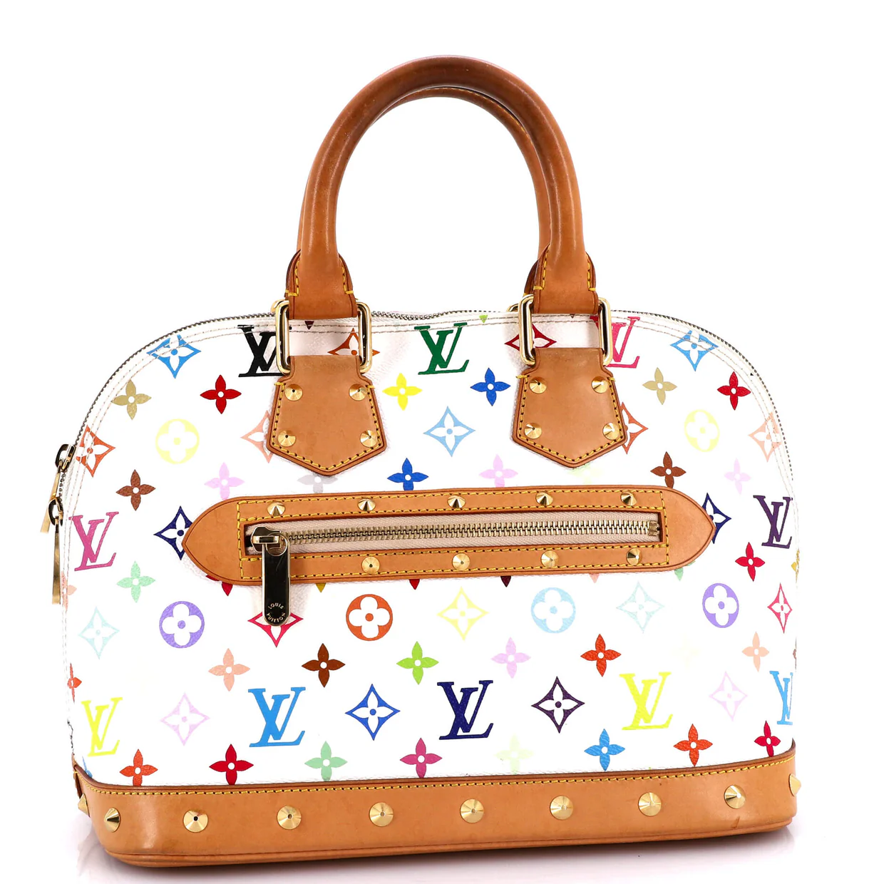 Alma Handbag Monogram Multicolor PM - Deep Luxury