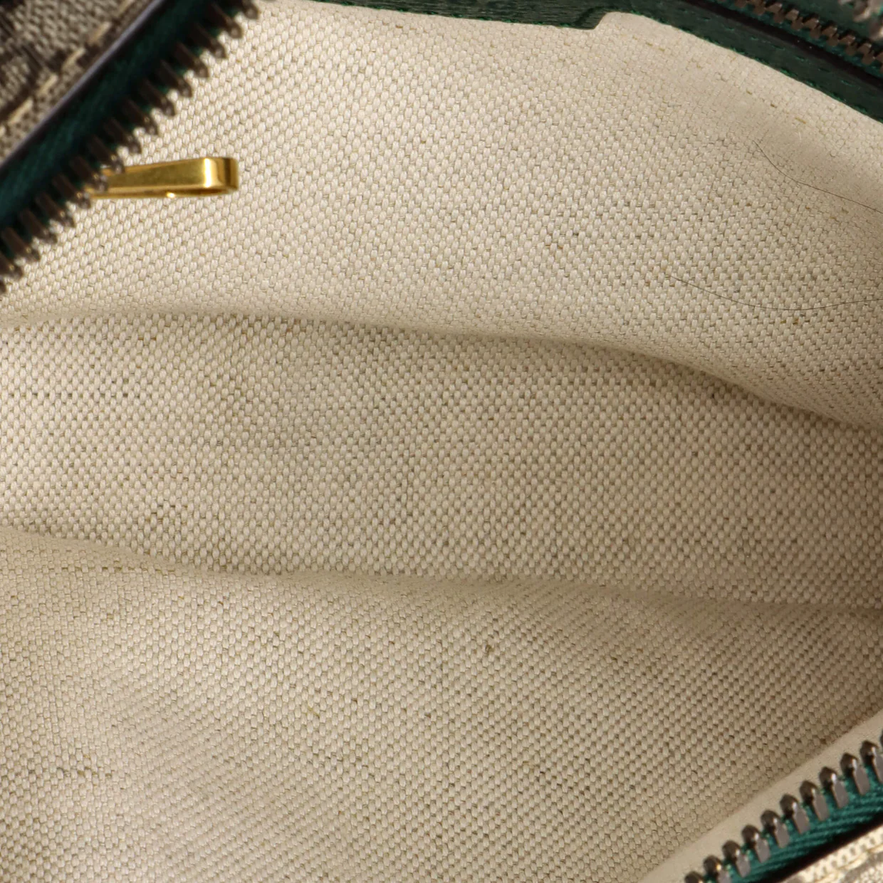 Front Zip Belt Bag GG Coated Canvas and Quilted Mini GG Canvas Medium - Deep Luxury