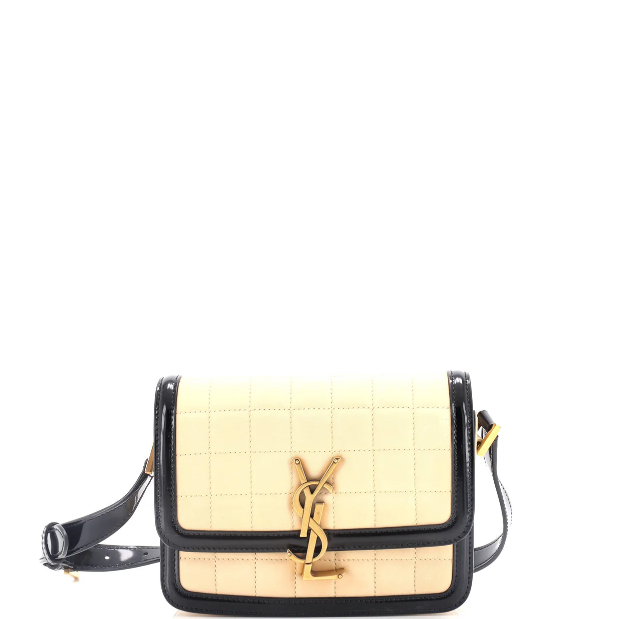 Solferino Bag Quilted Suede Small - Deep Luxury