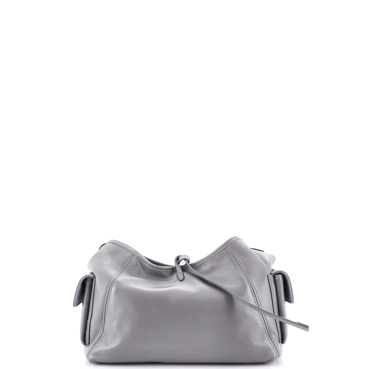 CarryAll Cargo Hobo Leather with Monogram Canvas PM - Deep Luxury