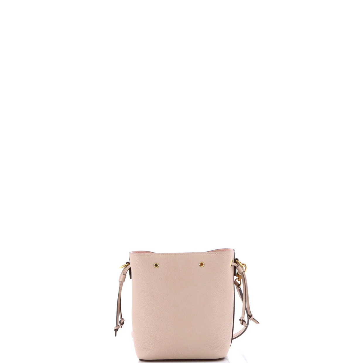 Lockme Bucket Bag Leather Nano - Deep Luxury