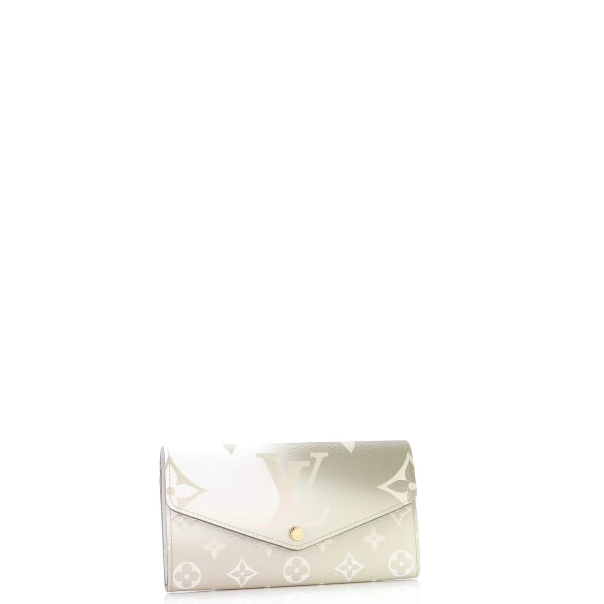 Sarah Wallet NM Spring in the City Monogram Giant Canvas - Deep Luxury