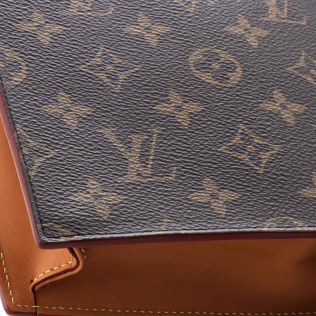 Legacy Chain Clutch Monogram Canvas - Deep Luxury