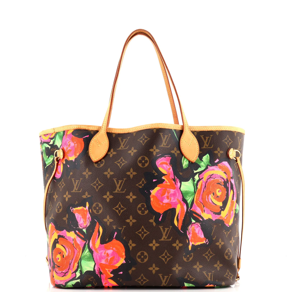 Neverfull Tote Limited Edition Monogram Roses MM - Deep Luxury