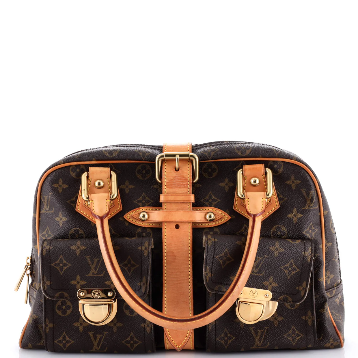 Manhattan Handbag Monogram Canvas GM - Deep Luxury