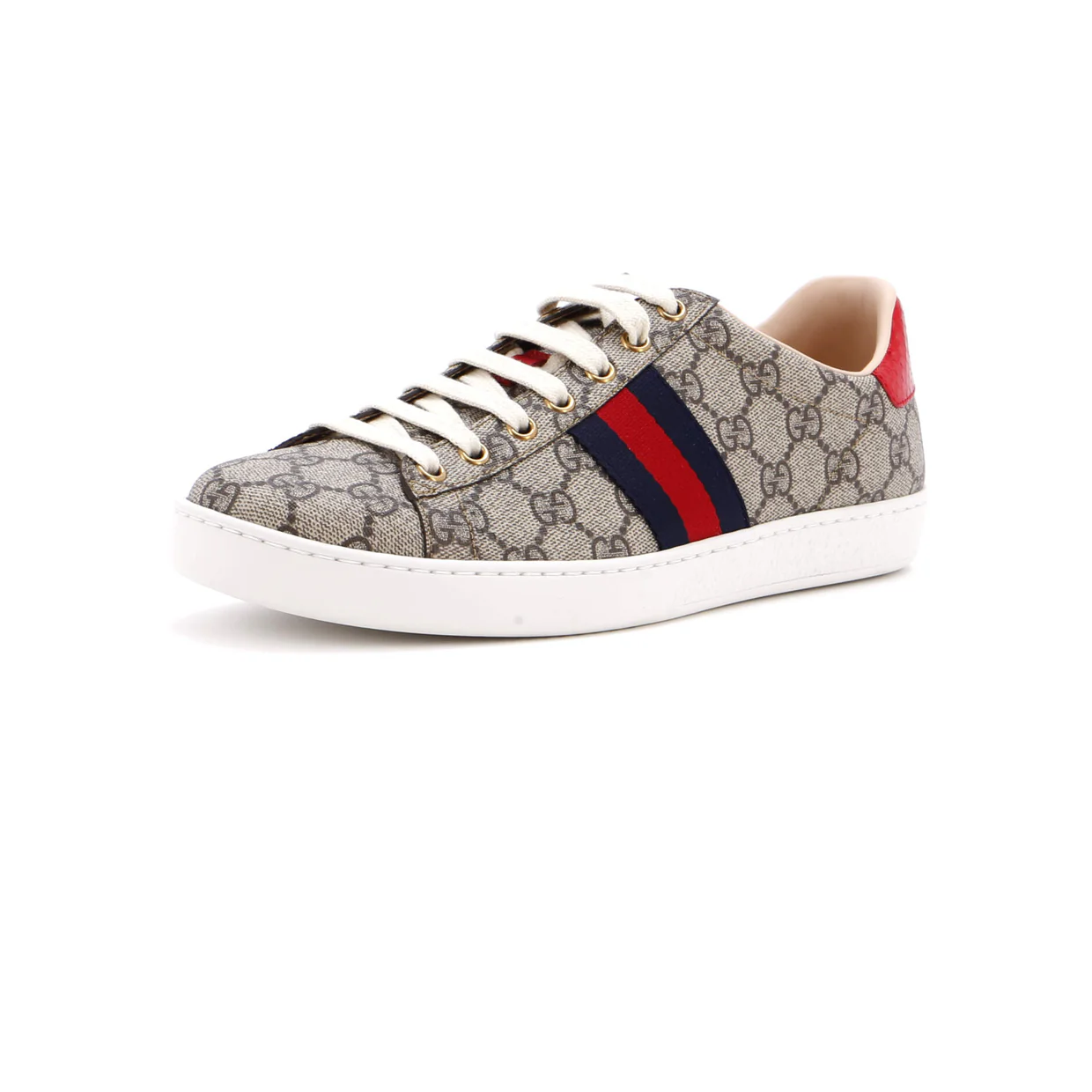 Ace Sneakers GG Coated Canvas - Deep Luxury