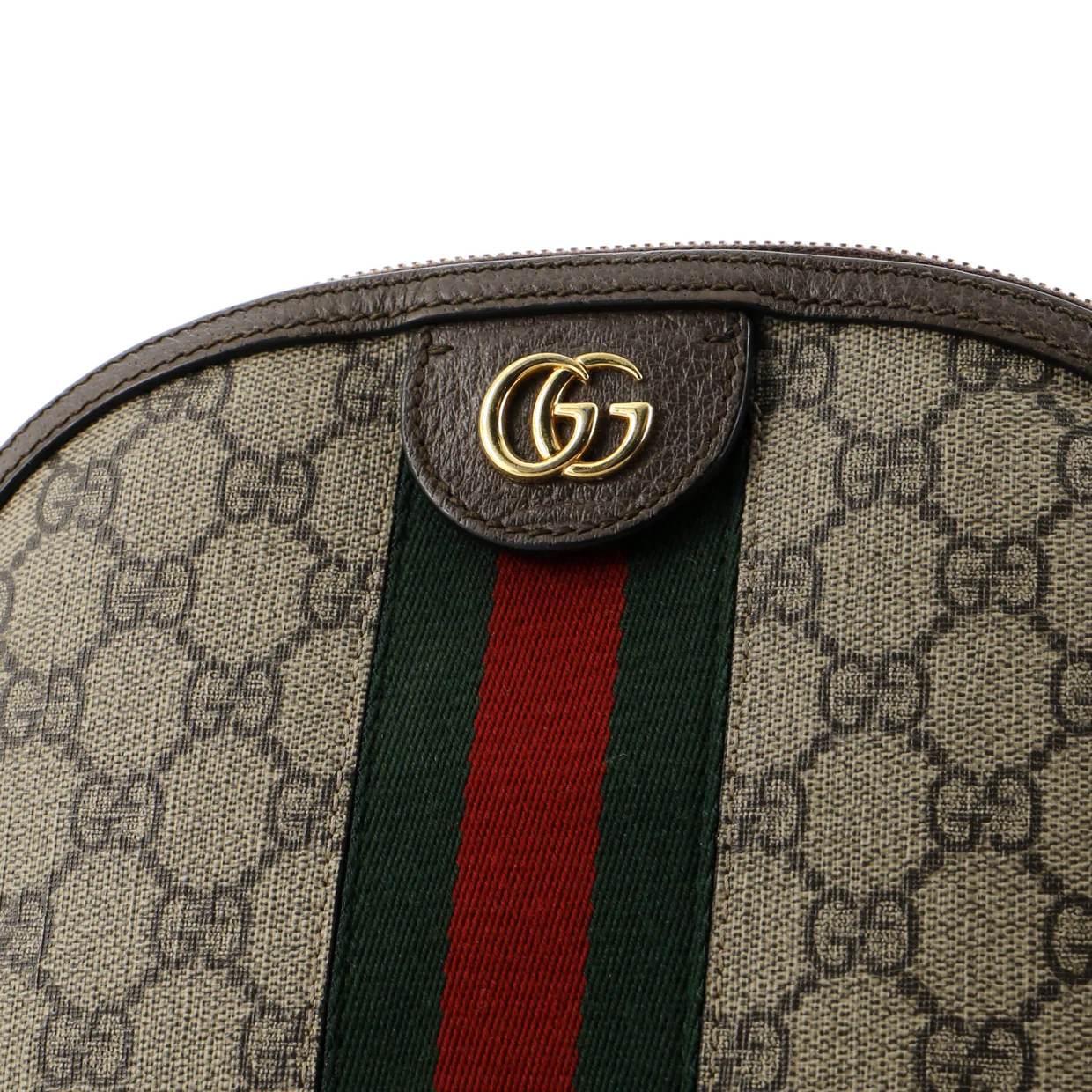 Ophidia Dome Shoulder Bag GG Coated Canvas Small - Deep Luxury