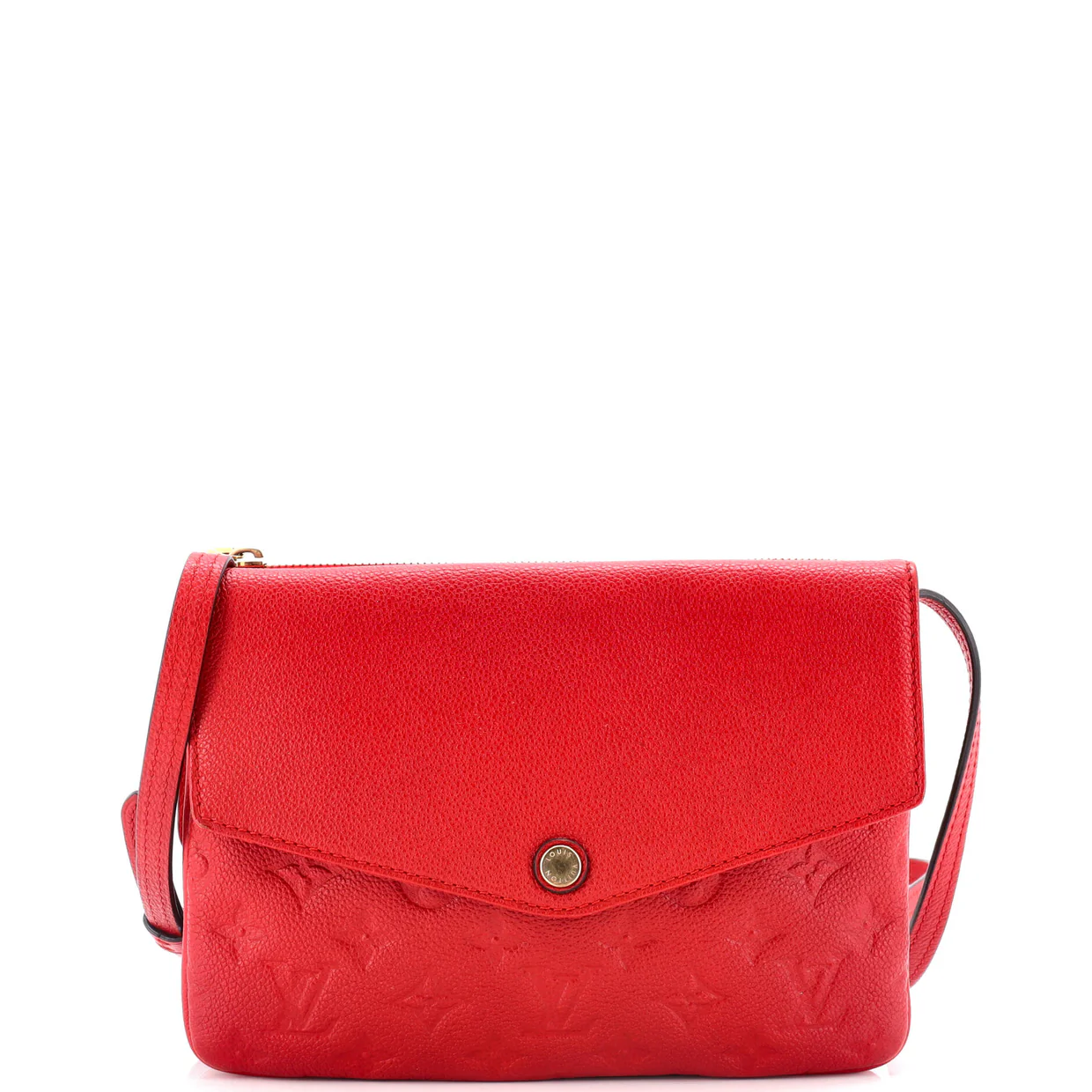 Twice Handbag Monogram Empreinte Leather - Deep Luxury