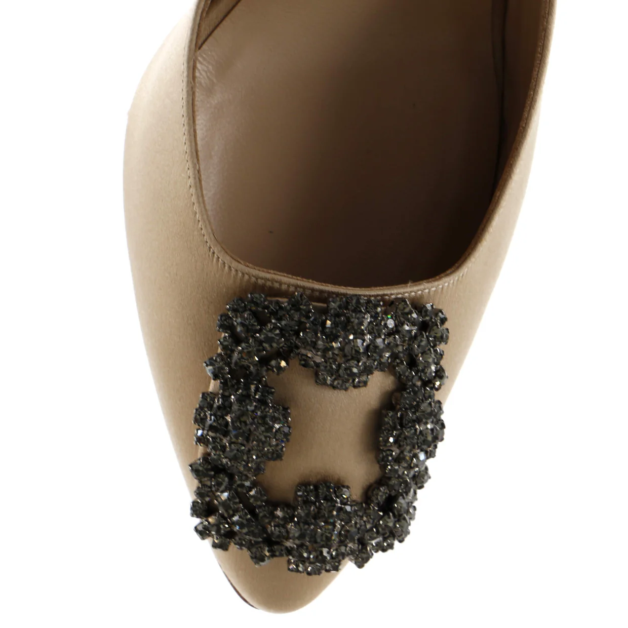 Women's Hangisimu Heeled Mules Satin 70 - Deep Luxury