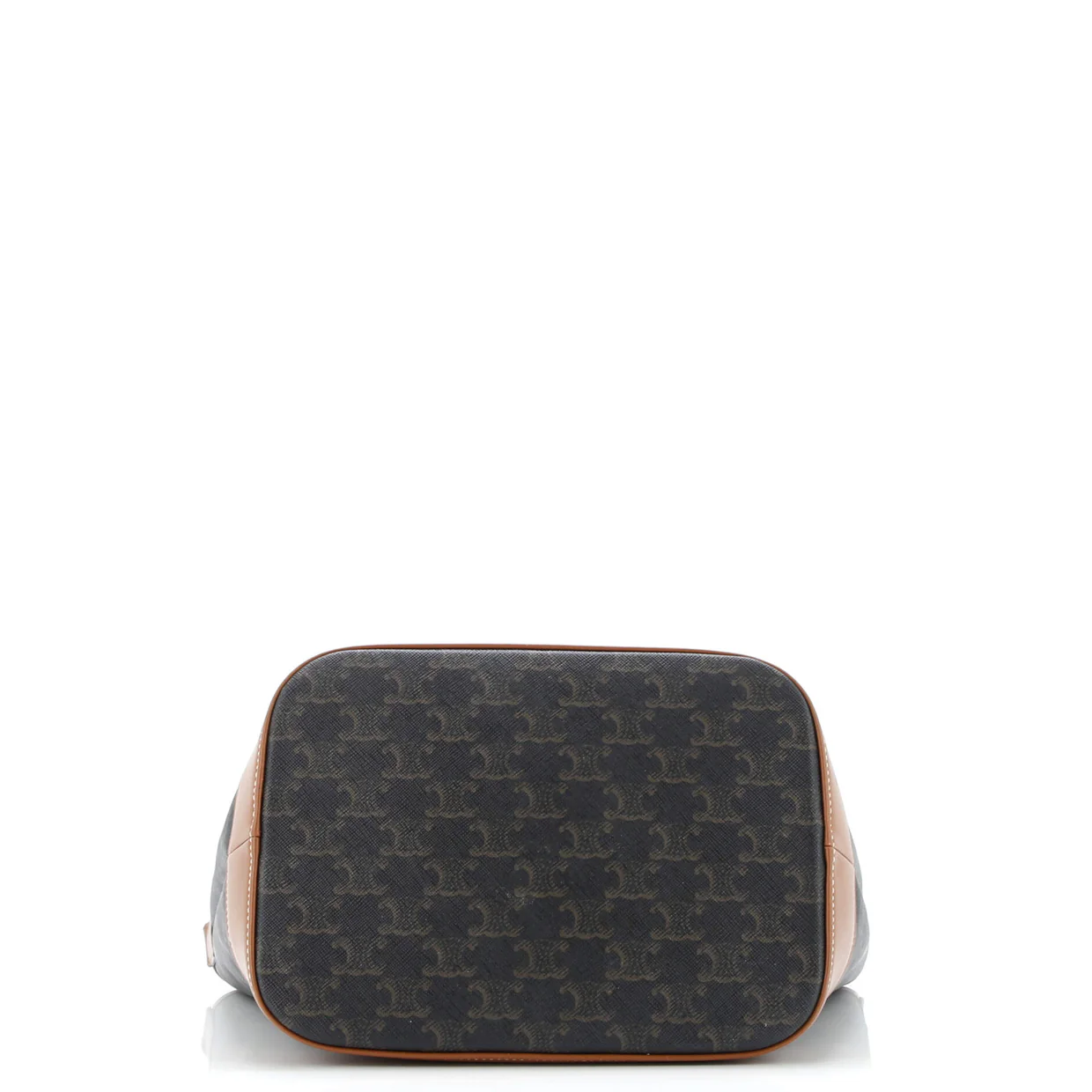 Bucket Bag Triomphe Coated Canvas Medium - Deep Luxury