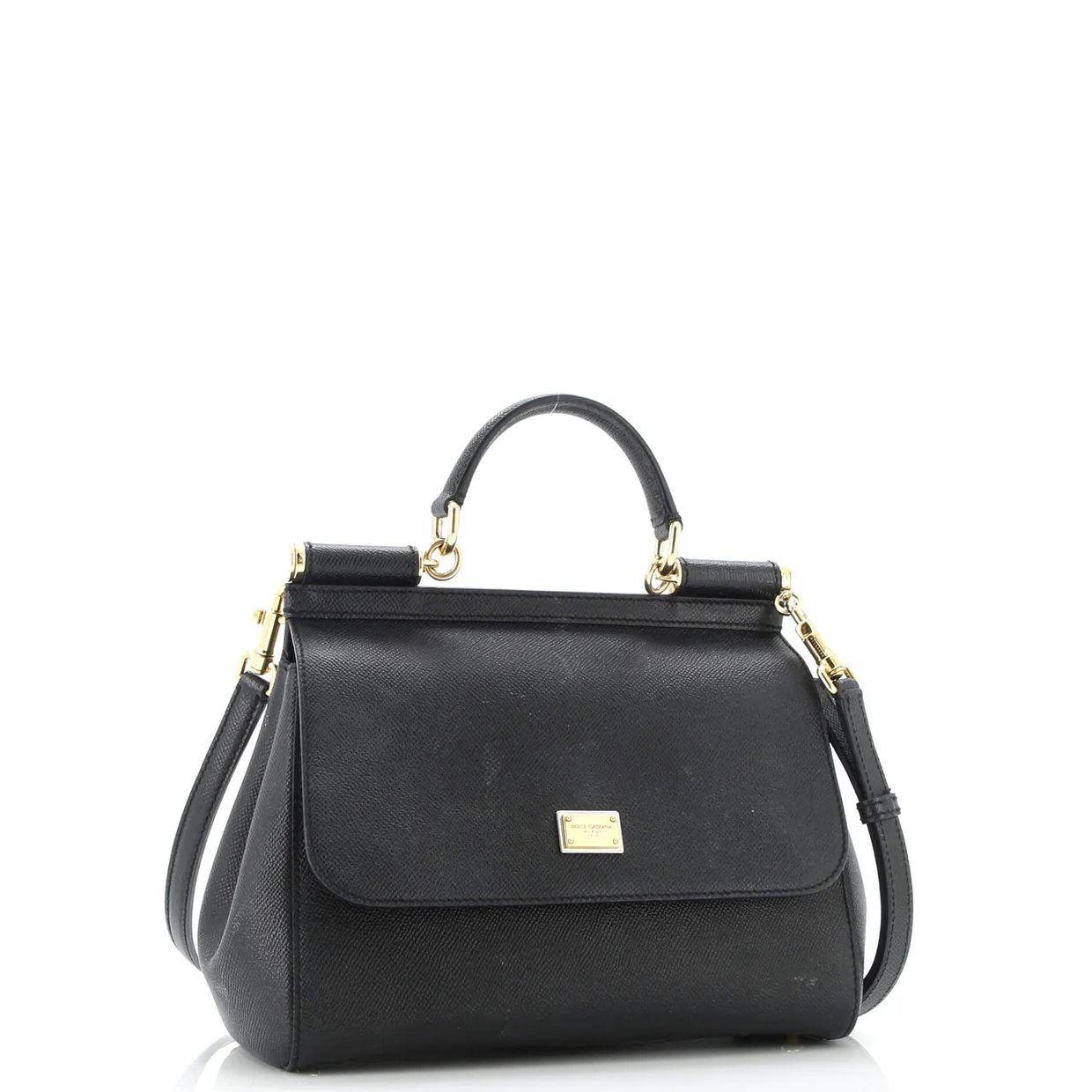 Miss Sicily Bag Leather Medium - Deep Luxury
