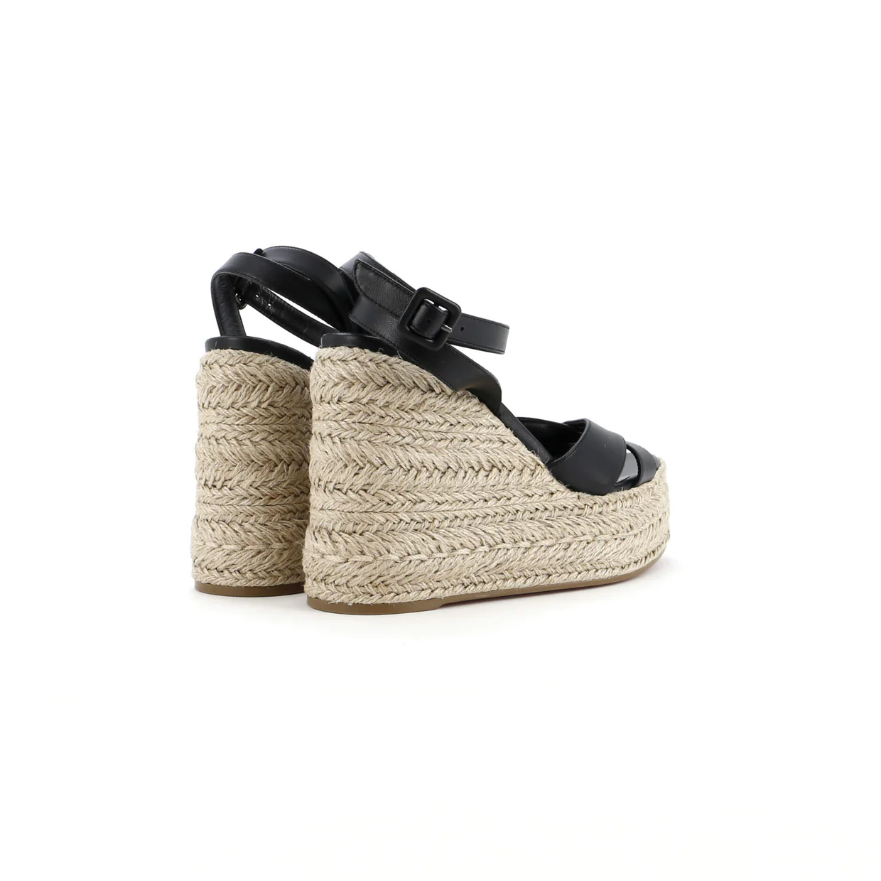 Women's Super Mariza Espadrille Platform Sandals Leather 130 - Deep Luxury