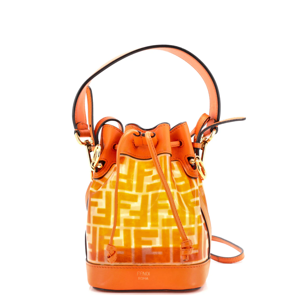 Mon Tresor Bucket Bag Zucca PU Mini - Deep Luxury