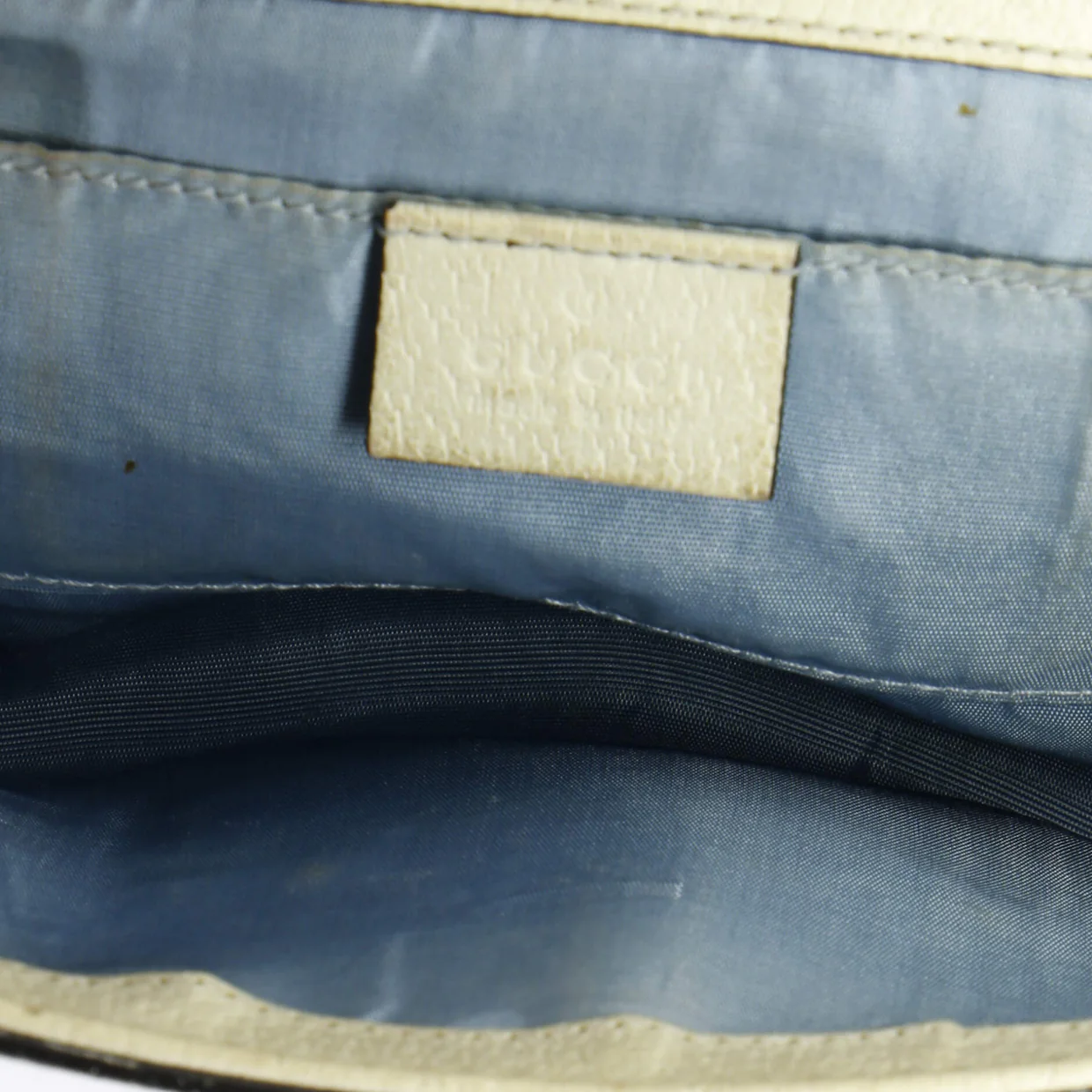 Padlock Shoulder Bag Printed Leather Small - Deep Luxury