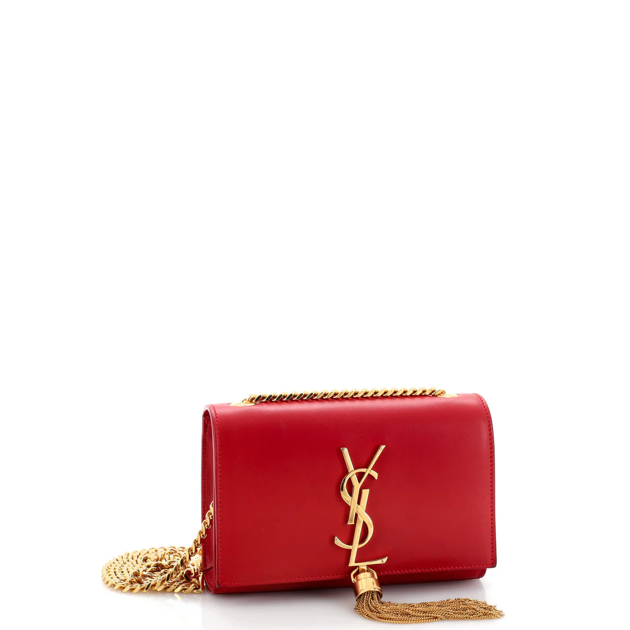 Classic Monogram Tassel Crossbody Bag Leather Small - Deep Luxury