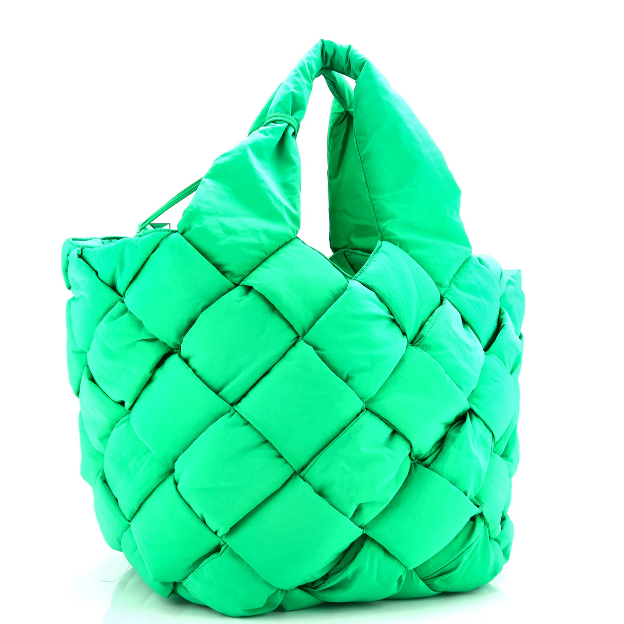 Cassette Paper Tote Intrecciato Nylon - Deep Luxury