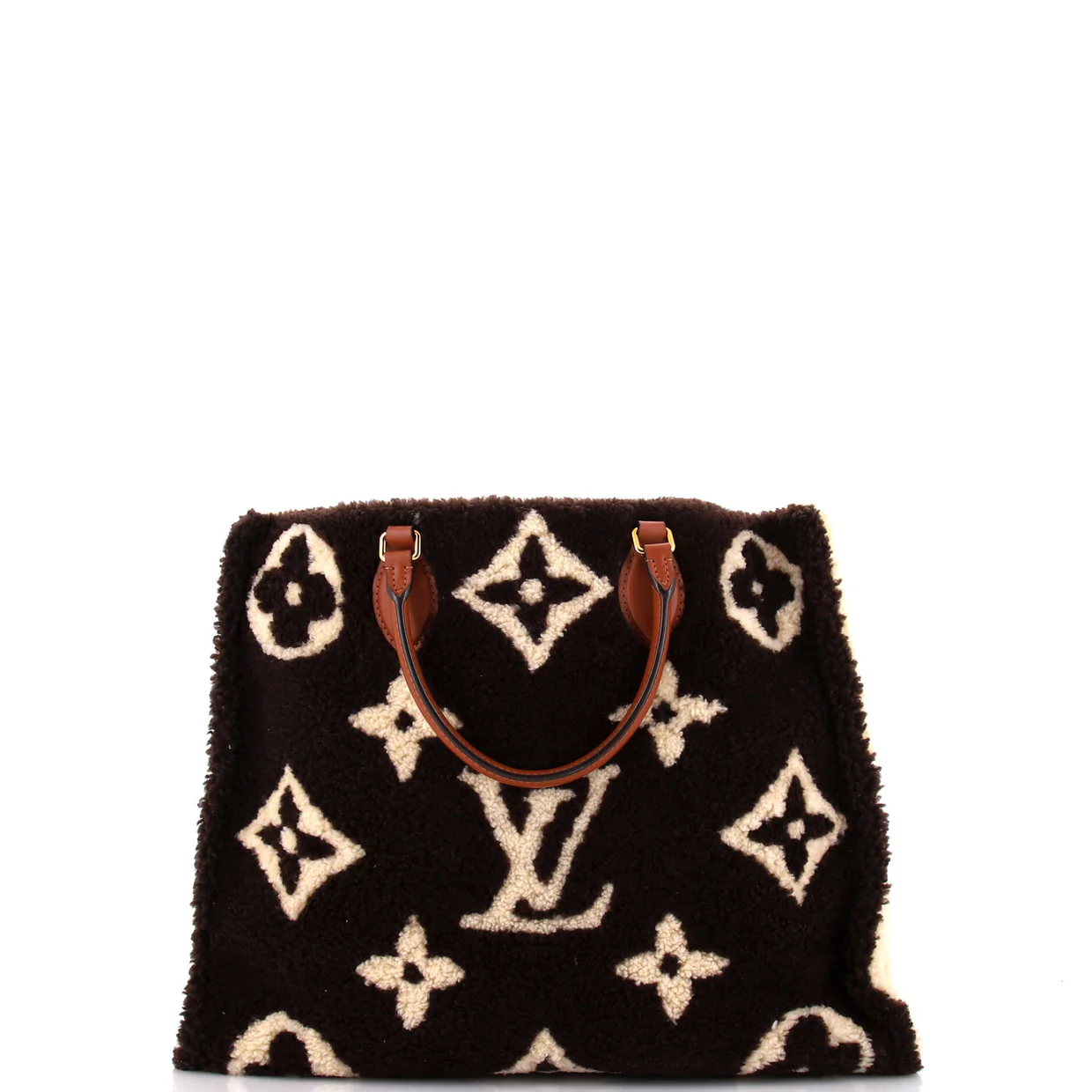 OnTheGo Tote Monogram Giant Teddy Fleece GM - Deep Luxury