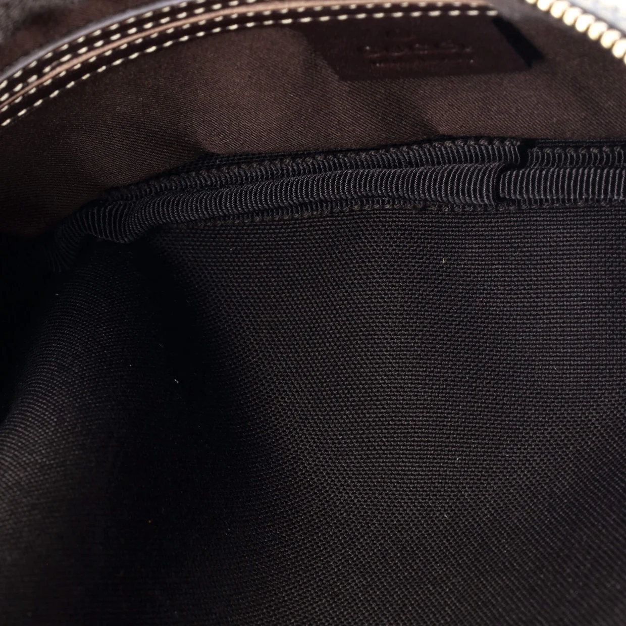 Belt Bag GG Coated Canvas with Leather Small - Deep Luxury