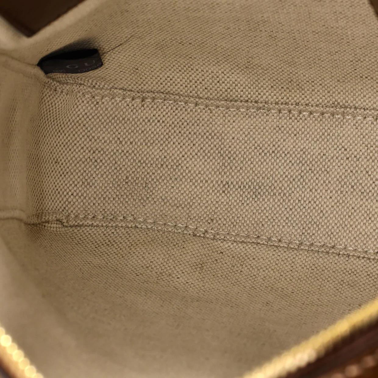 Interlocking G Patch Sling Bag GG Coated Canvas Small - Deep Luxury