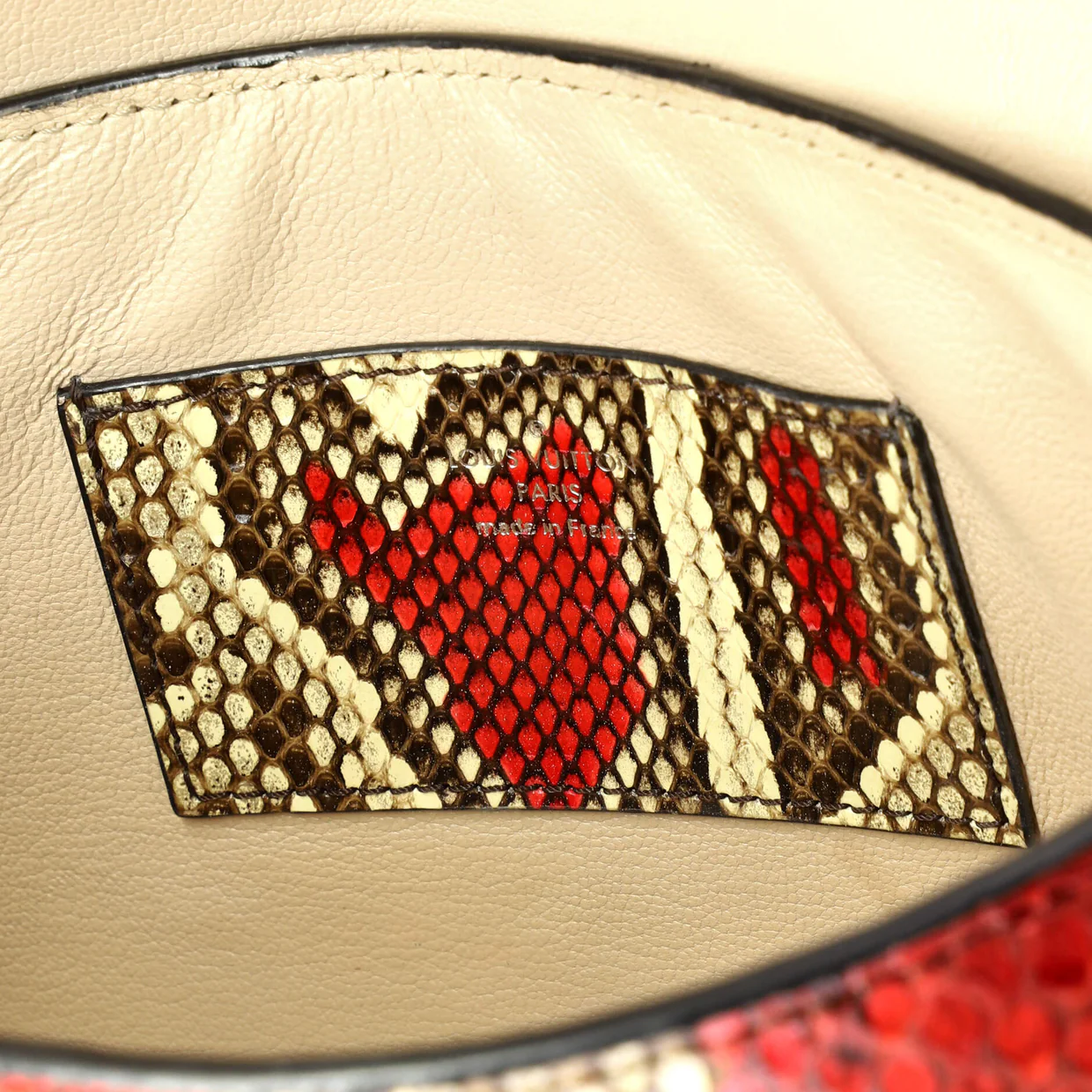 Twist Handbag Python MM - Deep Luxury