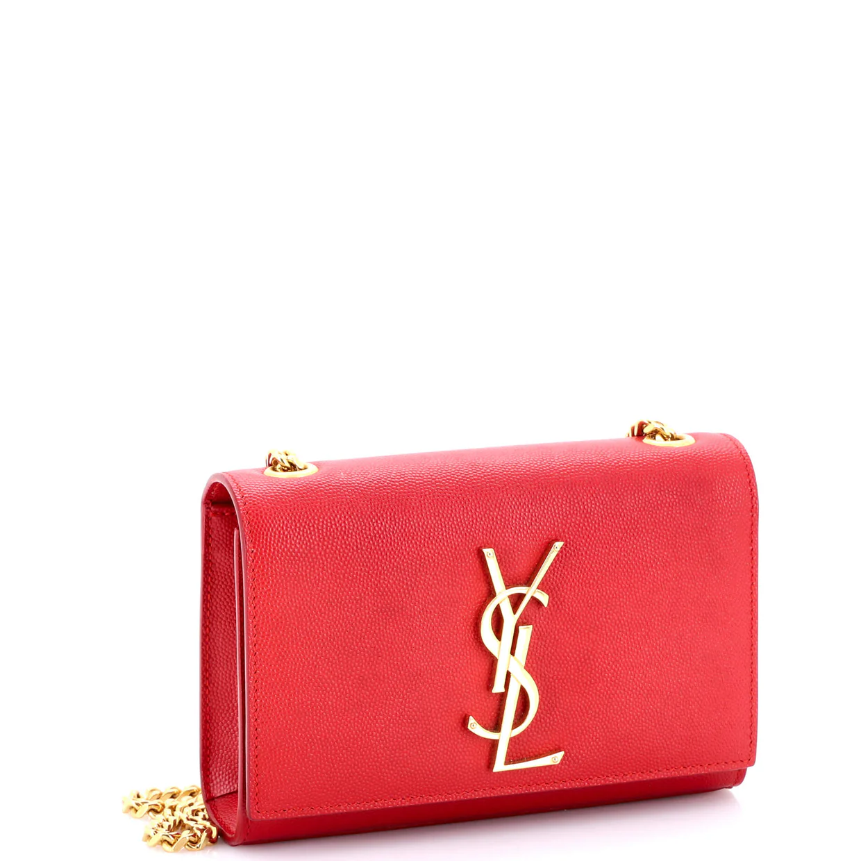 Classic Monogram Crossbody Bag Grainy Leather Small - Deep Luxury