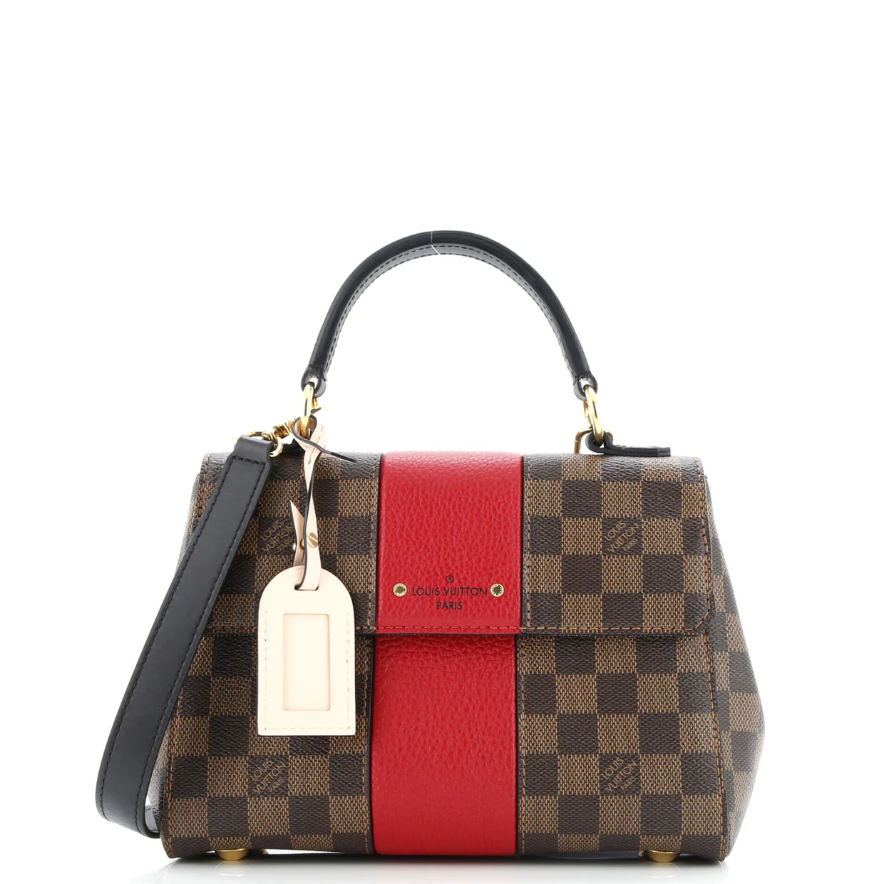 Bond Street Handbag Damier with Leather BB - Deep Luxury