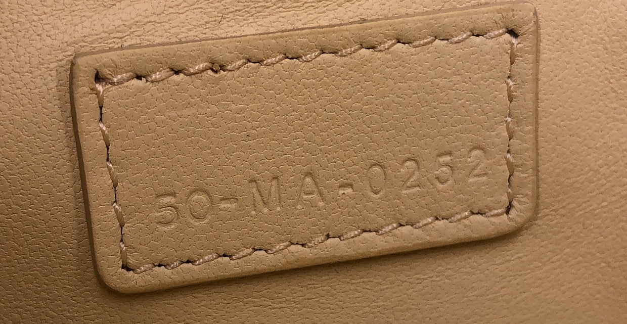 DiorTravel Nomad Pouch Macrocannage Quilt Calfskin Medium - Deep Luxury