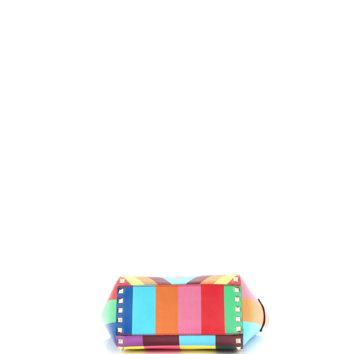 1973 Rockstud Tote Rigid Leather Mini - Deep Luxury