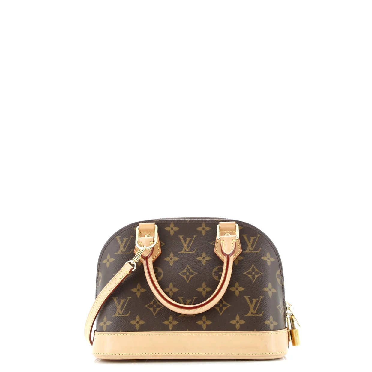 Alma Handbag Monogram Canvas BB - Deep Luxury