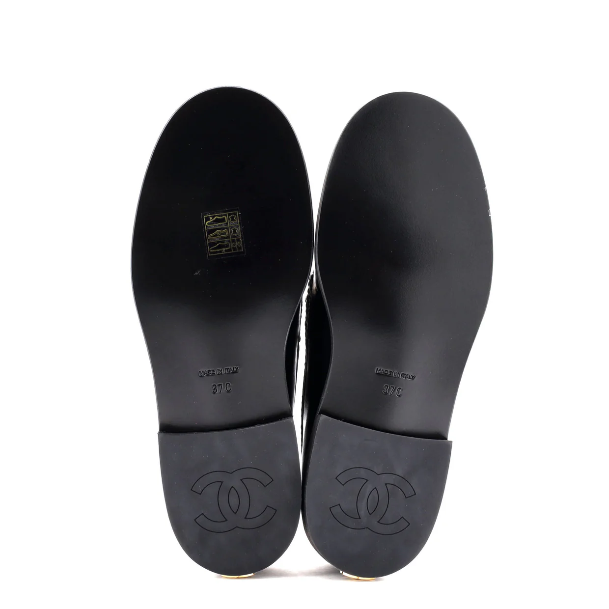 Women's CC Charms Loafers Leather - Deep Luxury