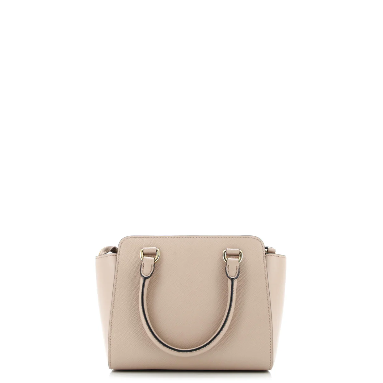 Convertible Tote Saffiano with Soft Calf Mini - Deep Luxury