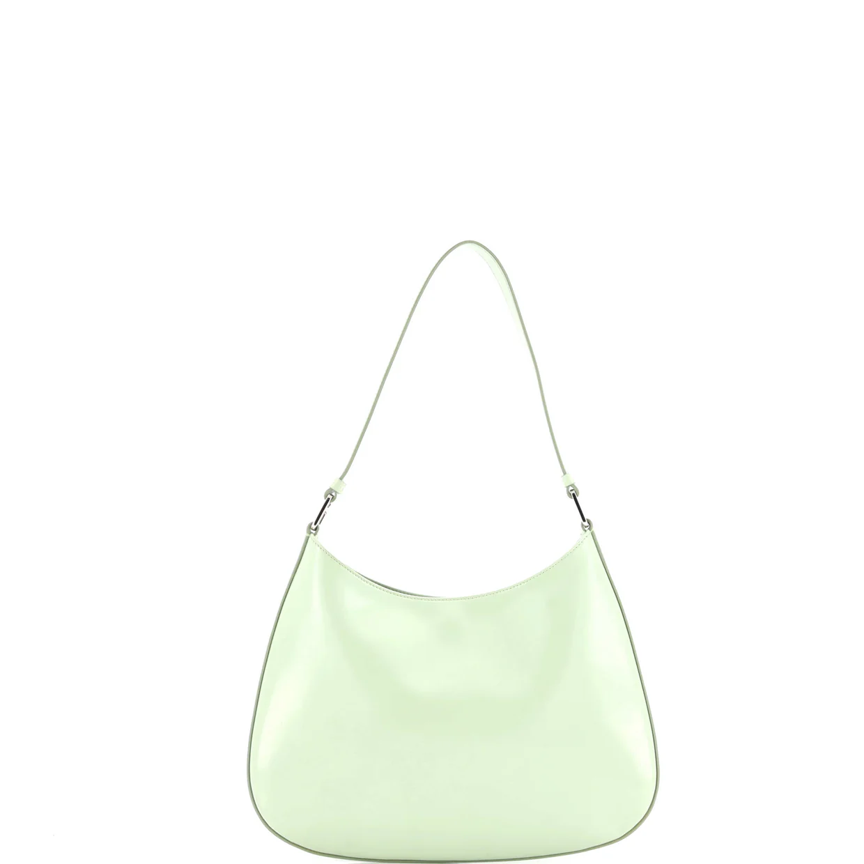 Cleo Shoulder Bag Spazzolato Leather Medium - Deep Luxury
