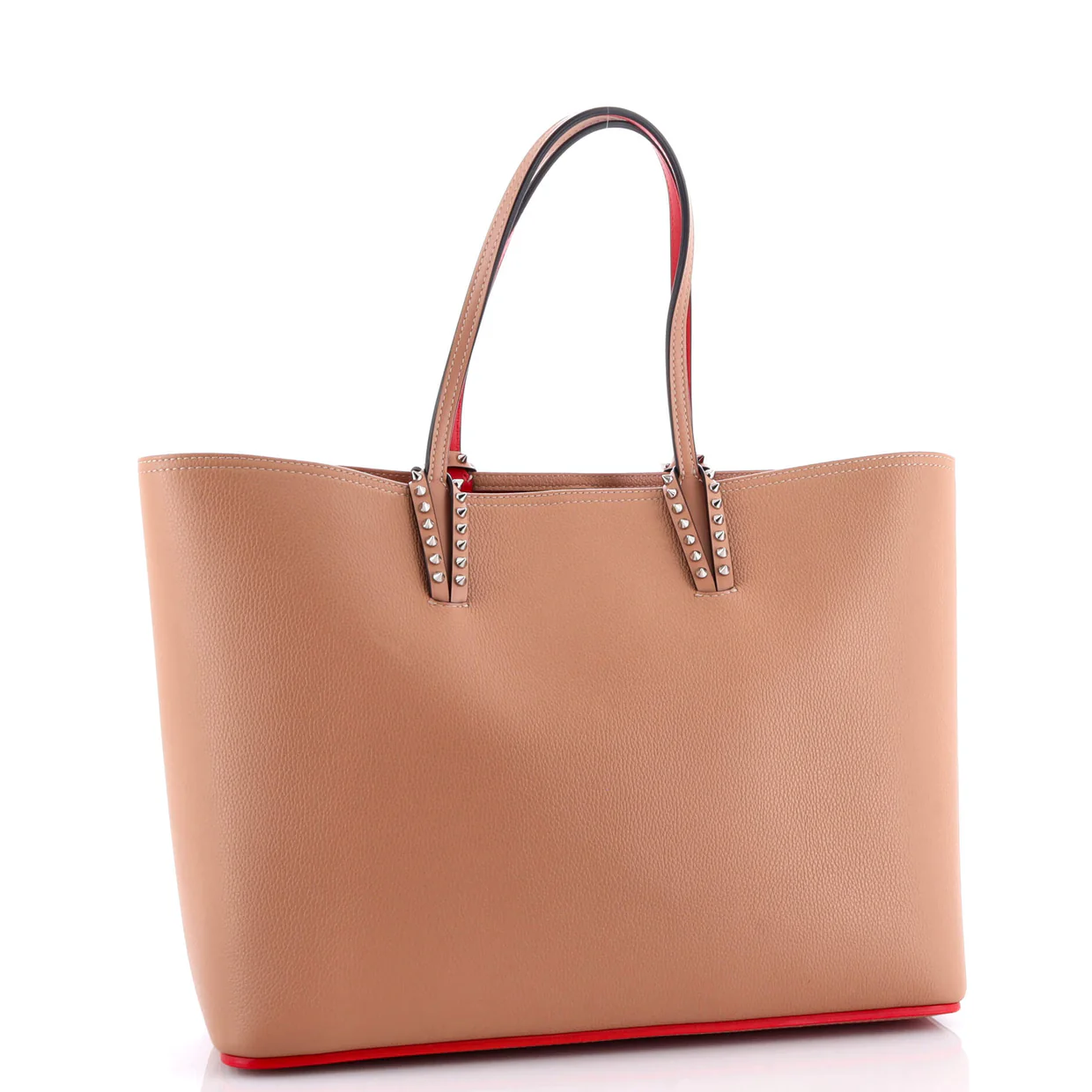 Cabata East West Tote Leather Large - Deep Luxury