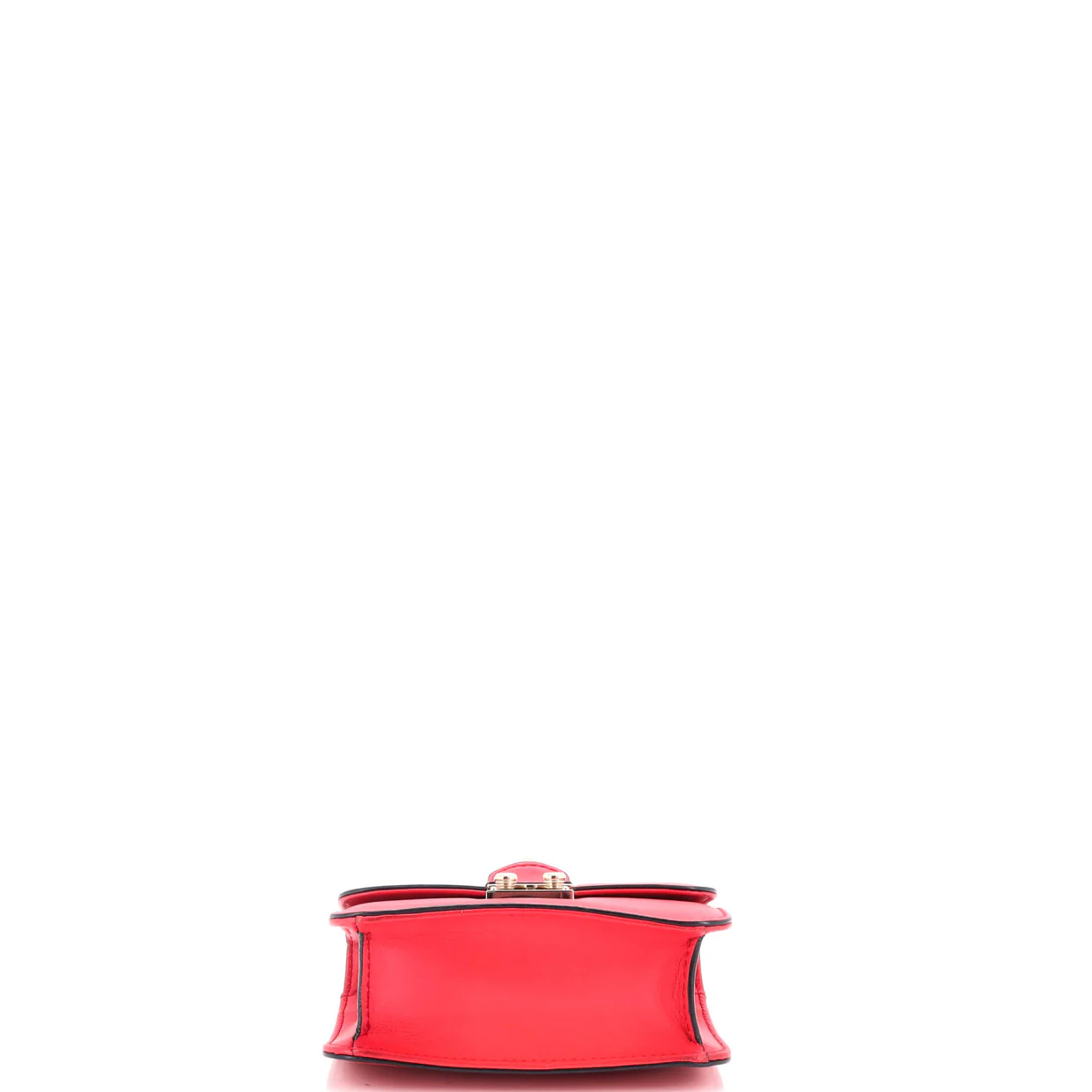 Glam Lock Shoulder Bag Leather Mini - Deep Luxury