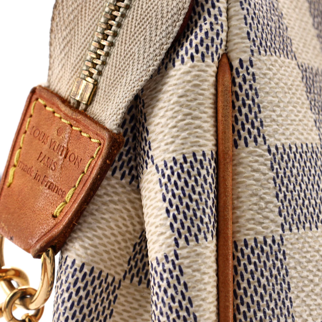 Eva Handbag Damier - Deep Luxury