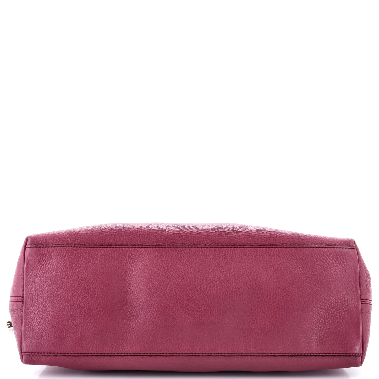 Soho Chain Strap Shoulder Bag Leather Medium - Deep Luxury