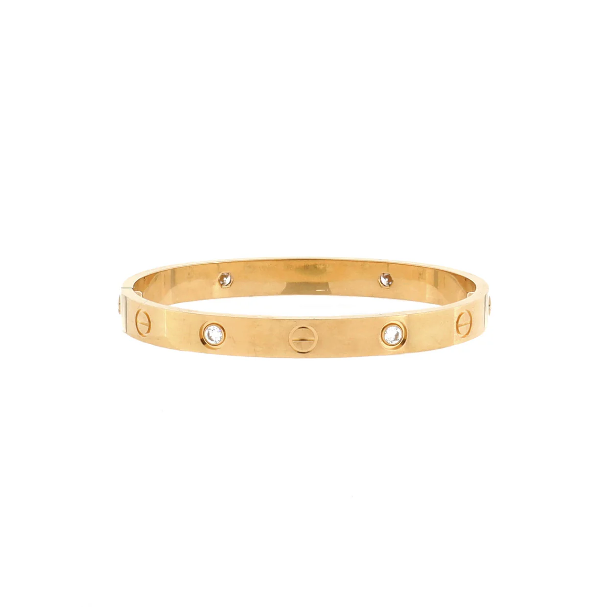 Love 4 Diamond Bracelet 18K Yellow Gold with Diamonds - Deep Luxury