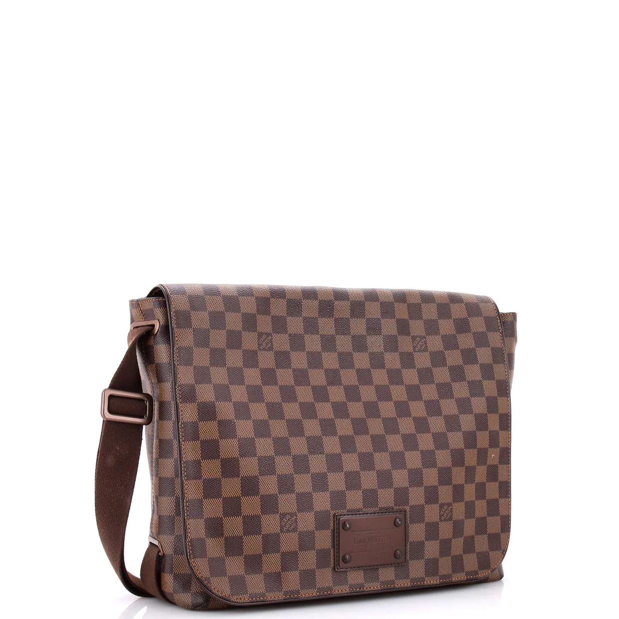 Brooklyn Handbag Damier MM - Deep Luxury