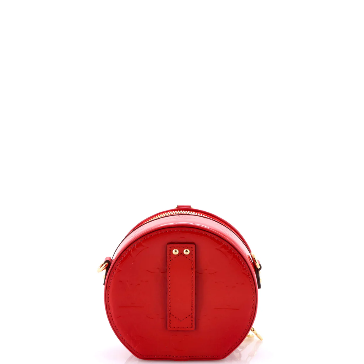 Mini Boite Chapeau Bag Monogram Vernis - Deep Luxury