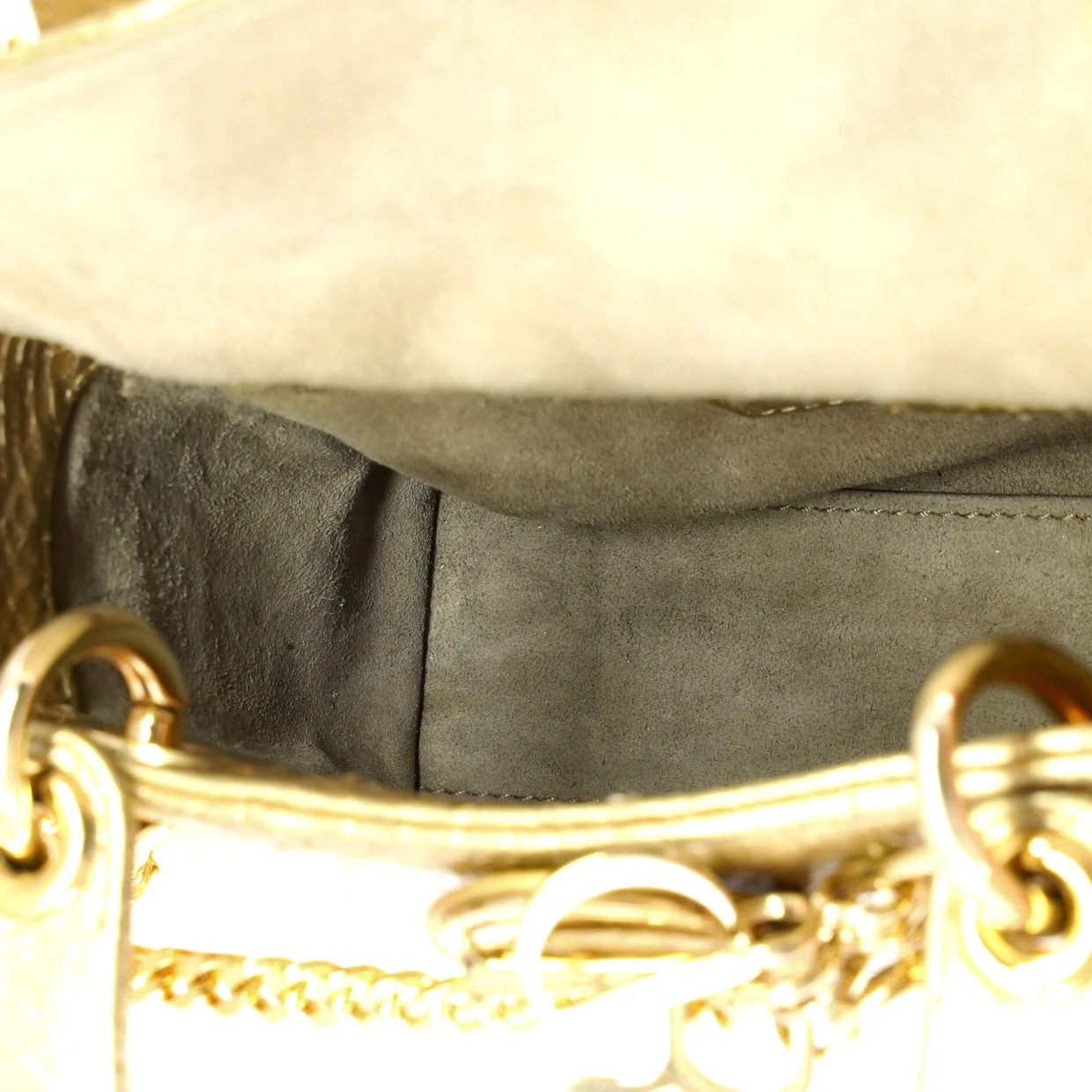 Lady Dior Chain Bag Python Mini - Deep Luxury